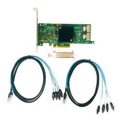 LANPAN LSI 9207-8i RAID Controller Card 6Gbs SAS HBA P20 IT Mode for ZFS FreeNAS unRAID RAID Expander Card + 2 * 8087 SATA Cable
