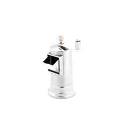 Fox Run Pepper Mill Crank Grinder, 2.25 x 2.25 x 4.25 inches, Metallic