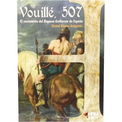 Spanish Edition by Daniel Gómez Aragonés (Author), Francisco Medina Portillo (Editor), José Ignacio Pasamar López (Editor), Victor Manuel Domínguez Gutiérrez (Illustrator), José Antonio Gutiérrez López (Cover Design), Moisés Alcedo Osorio (Cartographer), Martín Garcés López (Designer) & 5 more Vouillé, 507: El nacimiento del Regnum Gothorum de España