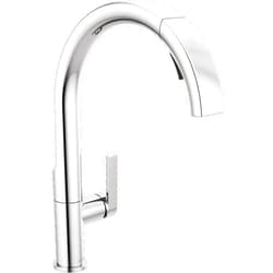 Delta Faucet Keele Pull Down Kitchen Faucet Chrome, Chrome Kitchen Faucets with Pull Down Sprayer, Kitchen Sink Faucet, Faucet for Kitchen Sink with Magnetic Docking Spray Head, Chrome 19824LF