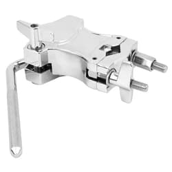 RiToEasysports Drum Clamp Cowbell Holder Stand Extension Clip Bracket, Zinc Alloy, Rotatable 360 degrees, Easy Installation, Suitable for Drums and Cowbells Drum Tom Mount
