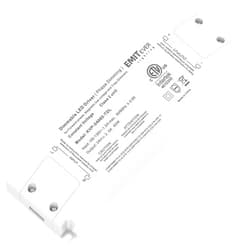 EMITEVER 60W Triac Dimmable Driver,Power Supply,AC 120V to DC 24V Transformer,Compatible with Lutron and Leviton Dimmers,for LED Lighting,Class 2,ETL Certified