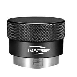 IKAPE Coffee Products, 53MM Coffee Distributor, Gravity Adaptive Espresso Distributor Fits All 54MM Espresso Portafilter, Compatible with 54MM Breville Bottomless Portafilter (Black)