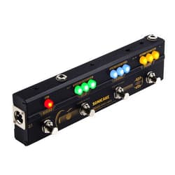 SONICAKE Acoustic Pedal Guitar Effect Acoustic Pedal Multi Effects Preamp Chorus Delay Reverb Acoustic Guitar Pedal Sonic Wood with XLR Output