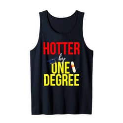 Graduation Gift Ideas and Apparel Kanig Designs Student Graduate Hotter by One Degree Graduation Tank Top