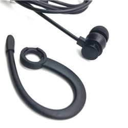 LINHUIPAD Single Side Earphone in-Ear Stereo to Mono Earbuds,3.5mm Plug Ear Hook Earpiece,Compatible Android Smartphones MP3 Players