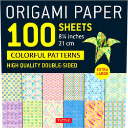 By Tuttle Studio (Editor) Origami Paper 100 sheets Colorful Patterns 8 1/4