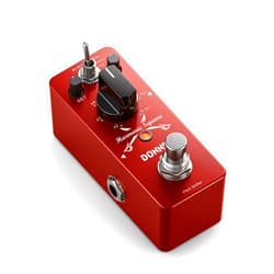 Donner Octave Guitar Pedal, Harmonic Square Digital Octave Mini Pedal Pitch Shifter 7 Shift Types 3 Tone Modes Sharp Detune Flat True Bypass