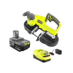 Ryobi 18V Cordless 2-1/2 in. Compact Band Saw Kit with (1) Battery and 18V Charger - P590K1 - Bulk Packaging