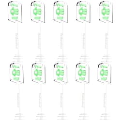 Jiuzhoudeal Toothbrush Replacement Heads for Philips Sonicare DiamondClean ProtectiveClean 4100 5100 6100 C2 G2 Electric Toothbrush Brush Heads White, 10 Pack