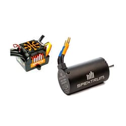 Spektrum Firma 150A Brushless Smart ESC / 2050Kv Sensorless Motor Combo, SPMXSEMC05, Black