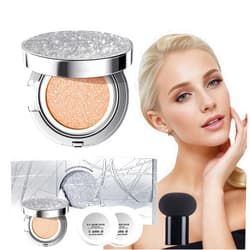 Pilaitya Star And Wish Air Cushion BB, Heykomi Star and Wish Air Cushion BB 1+2 Air Cushion Set, Star and Wish Air Cushion BB Cream (Natural)