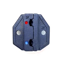 GIZWIZ Interchangeable Crimp Tool Die Sets for Insulated Flag Terminals (G-D2F)
