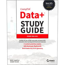 Mike Chapple,Sharif Nijim CompTIA Data+ Study Guide: Exam DA0-001 (Sybex Study Guide)