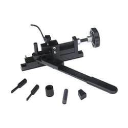 KAKA INDUSTRIAL Mini Universal Wire Bending | Hardened Steel Wire and Flat Metal Bender | 5/16 inch Rod, 1x1/8 inch Flat MUB-1
