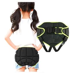 MioCloth 3D Kids Teens Butt Protection Pad Crush Guard Tailbone Hip Padded Shorts for Skiing Skating Snowboarding Skateboarding