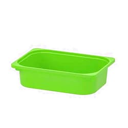 IKEA BOUTIQUE STORE TROFAST Storage Box (Green, 42x30x10 cm, 16½x11¾x4)