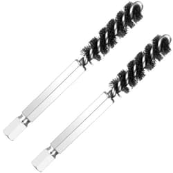 Hotop Golf Clubs Head Hosel Brush Golf Shaft Ferrules Brush Wire Brush Cleaning Tool Electric Drill Wire Brush for Iron and Wood(2 Pieces)