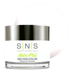 SNS Healthy Natural Nails SNS Nail Dip Powder, Gelous Color Dipping Powder - Brittany (Natural, Nudes/Pastel, Shimmer) - Long-Lasting Dip Nail Color Lasts 14 Days - Low-Odor & No UV Lamp Required - 1 oz