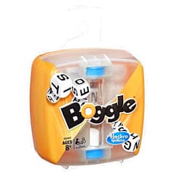 Hasbro Gaming Boggle Classic Game | Word Search Games | Ages 8+ | 1 or More Players | Portable Travel Size | Fun Family Dice Games for Adults and Kids