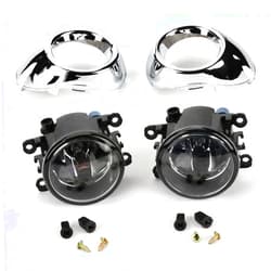 Rilycay Clear Lens Fog Lights Lamps kit W/Switch Cable Fog Lights Assembly