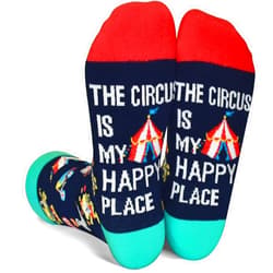 GOLIN Men Funny Gaming Football Guitar Circus Retired Socks Birthday Christmas Gift for Dad Teen Boyfriend