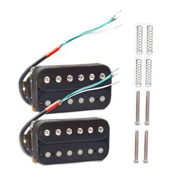 SAPHUE Electric Guitar Humbucker Pickups Double Coil Guitar Bridge Pickup & Neck Pickups Set (Black)