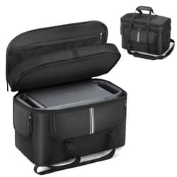 TATAVR Portable Power Station Carrying Case Bag Compatible with DJI 1000 Power Station Generator Protective Shoulder Bag Storage Cover with Pocket for Outdoor Travel Camping Charging Accessories