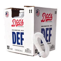 Doc's Auto Parts Doc's Diesel DEF Diesel Exhaust Fluid 2.5 Gallons | ISO 22241 | Compatible with Cummins Duramax Powerstroke EcoDiesel SCR Systems | Easy-Pour Spout