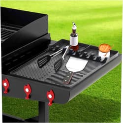 Egghat Silicone Griddle Tools Mat for Blackstone-Large Silicone Spatula Mat with Drip Pad, Food Grade Griddle Mat, Food Grade Griddle Mat, BBQ Grill Mats, Baking Mats, Grill