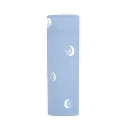 aden + anais Comfort Knit Baby Swaddle Blanket for Newborn Girl and Boy, Super Soft Cotton with Spandex, Versatile Stroller Cover, Burp Cloth, Nursing Shield, 47 x 47 Inch, Blue Moon