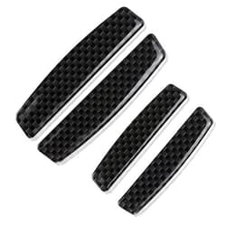 Luminuti 4 Pcs Car Door Edge Guard, Anti-Collision Car Bumper Guard Strip, Car Side Door Edge Guards Protector Strips Trim Cover, Universal for All Cars SUV (Black)