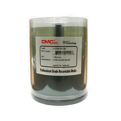 CMCpro CMC Pro - Powered by TY Technology 80 Minute/700mb Silver Inkjet CDR in Cake Box - 100 Count
