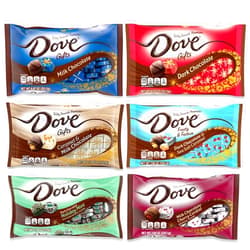 Snackivore Dove Promises Silky Smooth Holiday Variety Pack of 6. Dove Promises Christmas Chocolate Candy Milk Chocolate and Dark Chocolate. Dove Chocolate, Dove Dark Chocolate Candy, Candy Chocolate