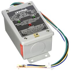 Leviton 32120-1 120/240 Volt Single Phase, Surge Panel, DHC and X10 Compatible, 80Ka L-N Max Surge Current
