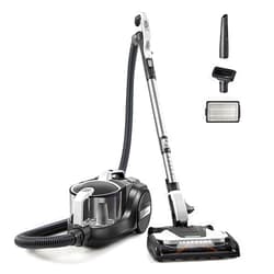Kenmore DC5070.01 Upgrade 500 Series Bagless Canister Vacuum with Hair Eliminator Brushroll，2-Motor Cyclonic Technology, HEPA Filtration & 24' Auto Cord Rewind for Pet, Carpets, Hard Floors, Stairs