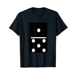 Lustiges Domino Kostüm Steine Party Verkleidung Domino Stone 1|5 Toy Group Costume Fancy Dress Carnival T-Shirt