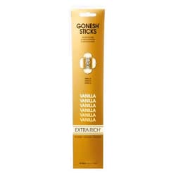 Gonesh Incense Sticks Extra Rich Collection Vanilla, 20 Piece