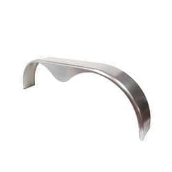 Trailer-Fenders.com 72x9 Smooth Aluminum Tandem-Axle Teardrop Trailer Fender (Aluminum, 1-Pack)