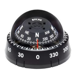 Ritchie XP-99 Kayaker Compass - Surface Mount - Black Marine , Boating Equipment