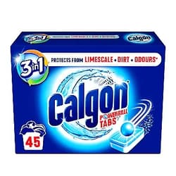 Calgon Tablets 3-In-1 Water Softener, 45 Tablets