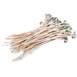 SIWUCHYE Candle Wicks for Candle Making, 6 inch ECO Candle Wicks for Soy Wax, 100Pcs Pre-Waxed for Soy Candles, Thick Candle Wick with Base for DIY Candle Making Kit