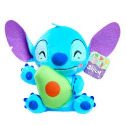 Just Play Disney Stitch Small 7-inch Plush Stuffed Animal, Stitch with Avocado, Kids Toys for Ages 2 Up by Just Play