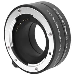 Walfront Auto Focus Macro Extension Tube Set 10mm 16mm Autofocus Closeup Adapter Ring Compatible with EFM Mount Camera