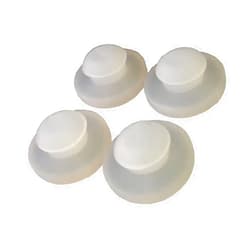 Deeoruy 4PCS Brake Pedal Stop Pad Compatible with Nissan Infiniti 46584-5P010 465845P010