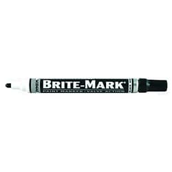 Tools Supply BRITE-MARK Medium Tip Paint Marker, Black, Model: 84002, Tools & Hardware store