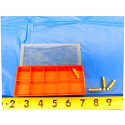 M & J Tooling LLC 4PCS New SANDVIK N123H2-0400-RO 1005 TiN Coated Carbide Grooving Inserts - MB7862AW2