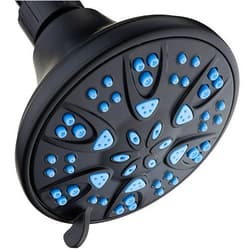 AquaDance Antimicrobial – Anti-Clog High-Pressure 6-Setting Head with Microban Nozzle Protection from Growth of Mold, Mildew & Bacteria for Stronger Shower 4