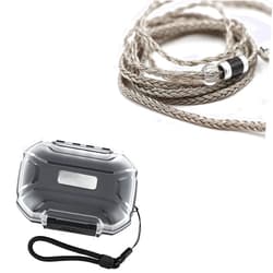 Linsoul Tripowin Zonie 16 Core Silver Plated IEM Cable, SPC Earphone Cable for KZ ZS10 PRO, ZSX, ZSN Pro, ZS10 Pro NF2u, Recessed 2pin IEMs