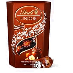 Lindt Lindor Winter Edition Hazelnut Truffles